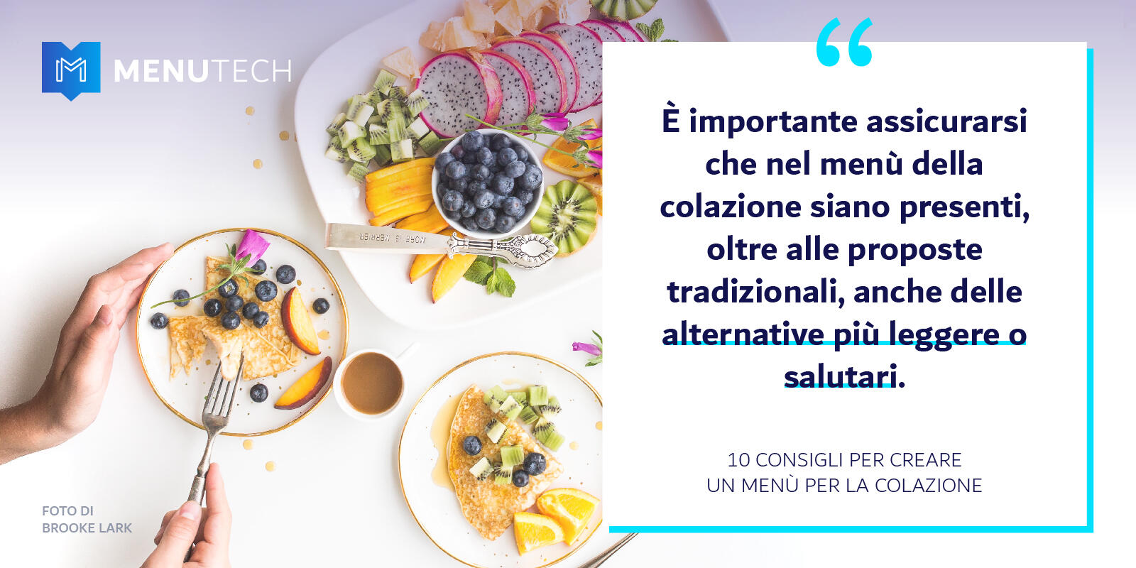 Healthy options on Breakfast menus Menutech