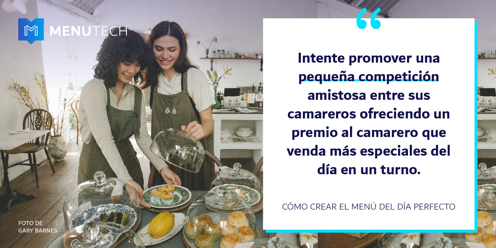 Friendly competition Daily specials Menutech