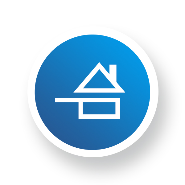 Le logo fait maison aux couleurs de Menutech: notre logiciel de création de menus en ligne.