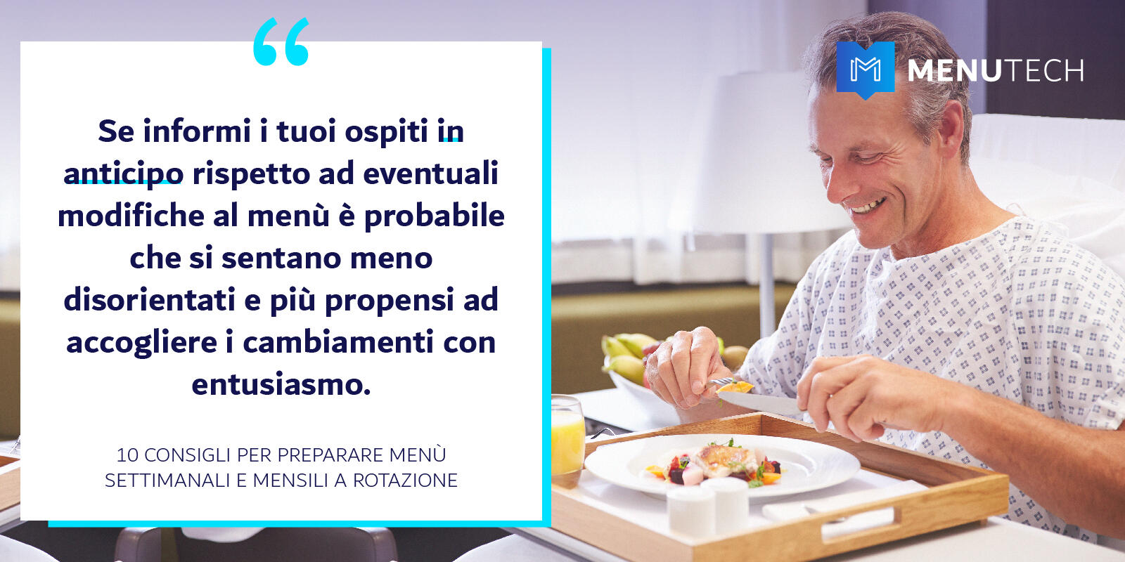 Inform customer advance Weekly Monthly Menus Menutech