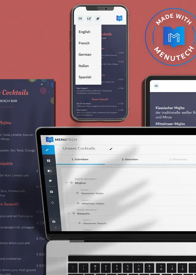 Getränkeliste online erstellen