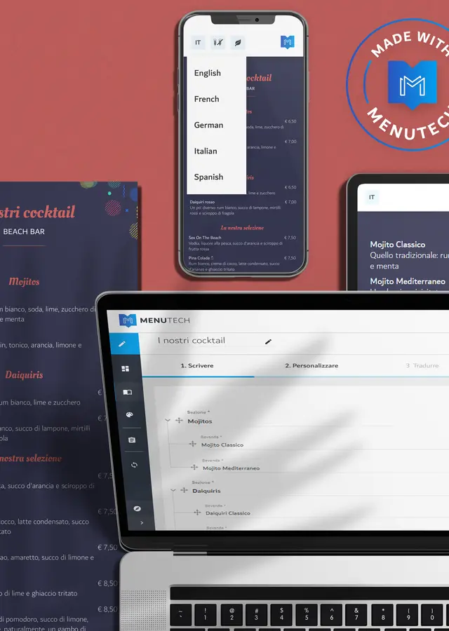 Generatore online di liste di bevande
