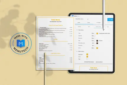 Menutech Menu Design Software