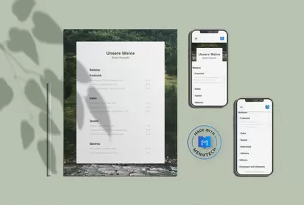Menutech Weinlistenersteller