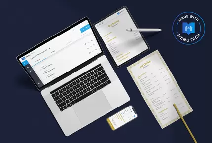 Kontaktlose und mobilfreundliche Menüs von Menutech