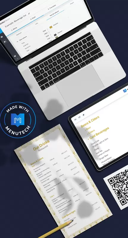 Kontaktlose und mobilfreundliche Menüs von Menutech